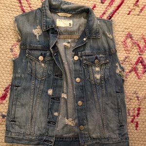 Rag & Bone denim vest